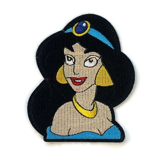 Jasmine Aladdin Princess Large Embroidered Patch - Picture 1 of 4